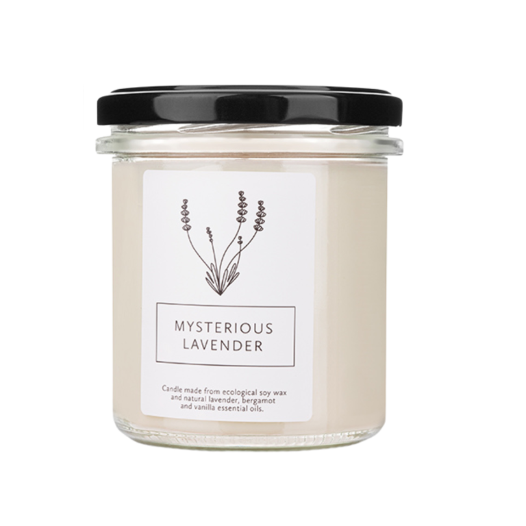 Mysterious Lavender soy candle