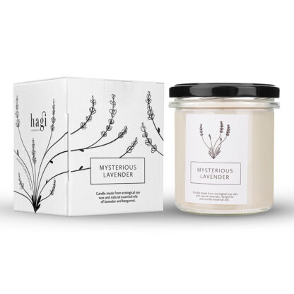 Mysterious Lavender soy candle