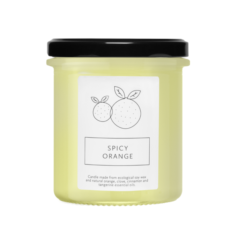 Spicy Orange soy candle