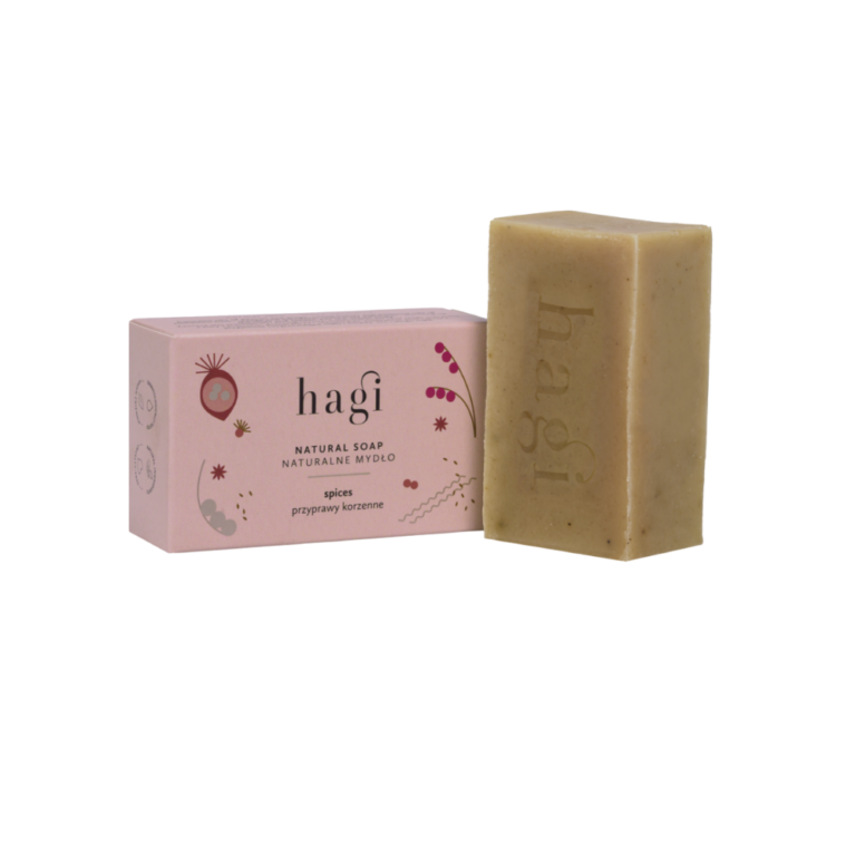 Natural soap with spices