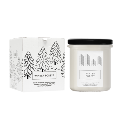 Winter Forest soy candle