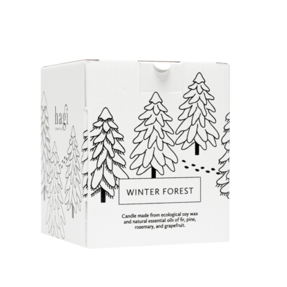 Winter Forest soy candle