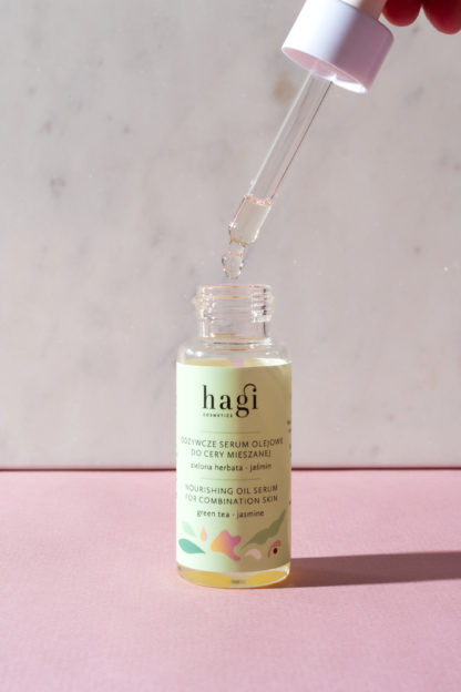 Natural serum for combination skin